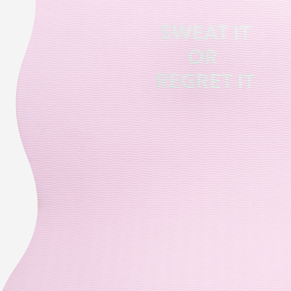Pink Flying Tiger Copenhagen leisure exercise mat, soft and cushioned for yoga or workout sessions.