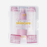 Set de viaje rosa en caja - 5 piezas