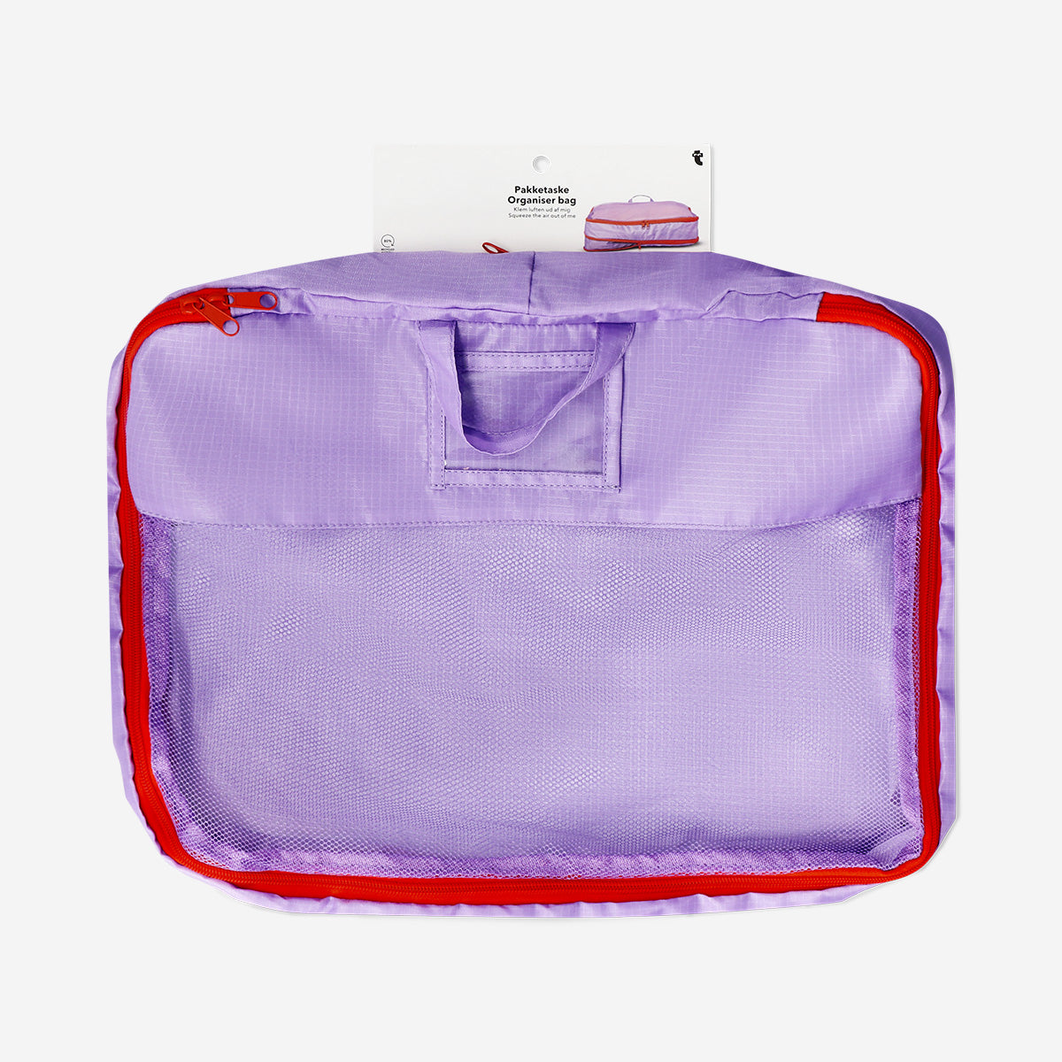 Bolsa organizadora de compresión morada - 40 cm