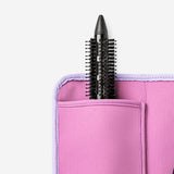Purple organiser bag for hair tools