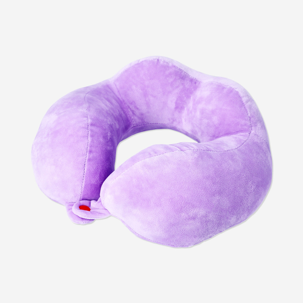 Purple travel neck pillow for kids