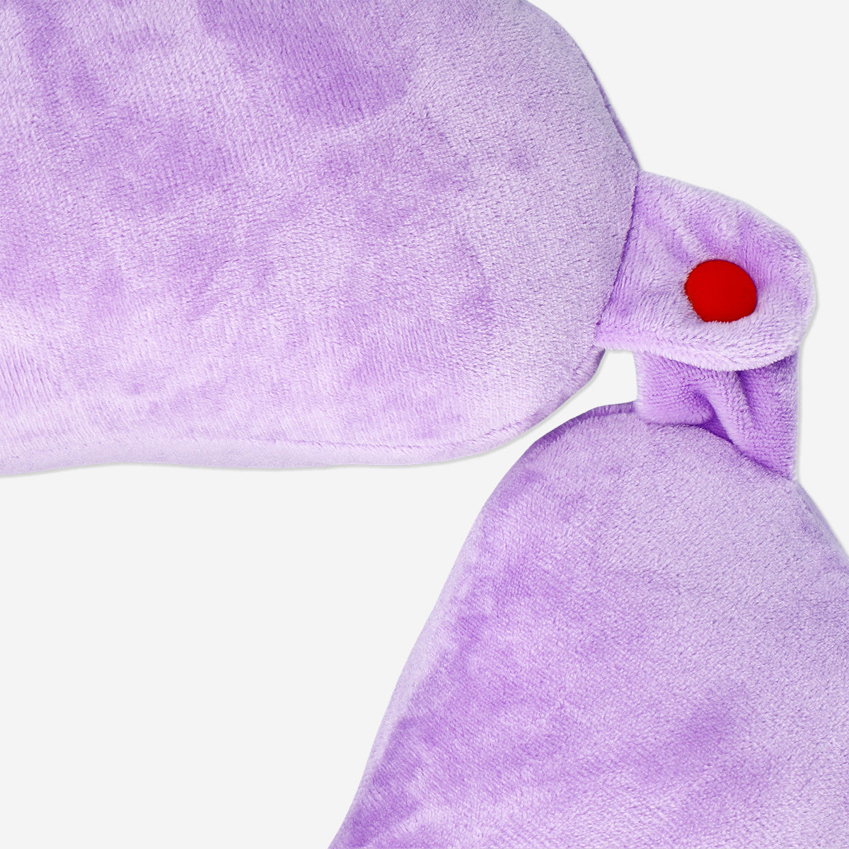 Purple travel neck pillow for kids