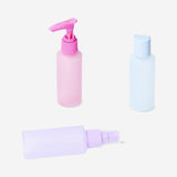 Travel set in frosted colours - 3 pcs