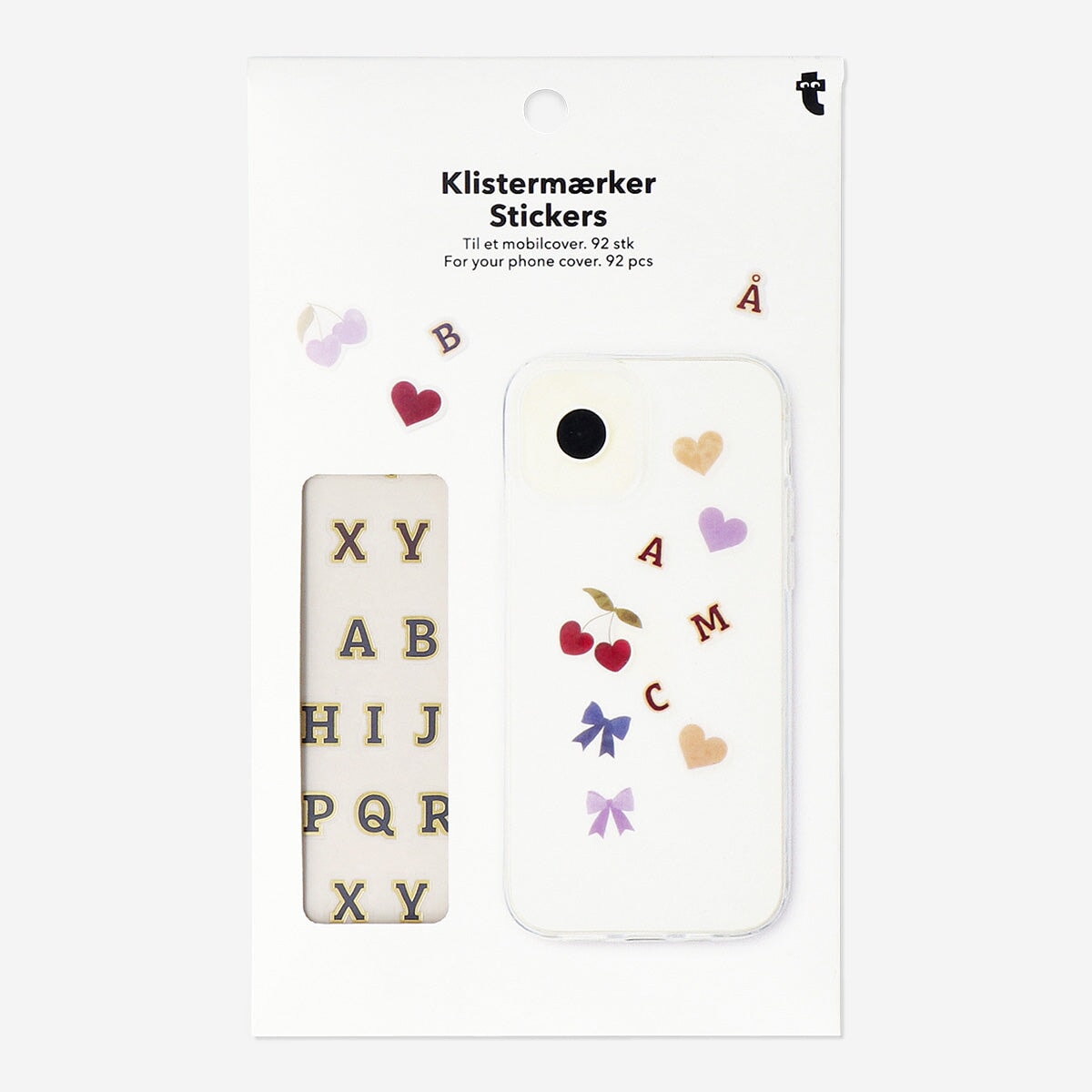 Bows and cherry phone stickers Media Flying Tiger Copenhagen 