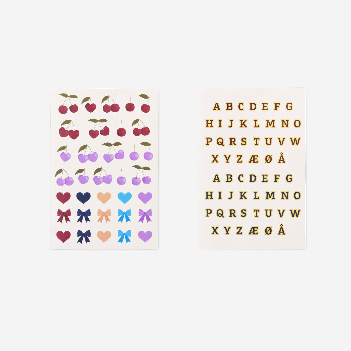 Bows and cherry phone stickers Media Flying Tiger Copenhagen 