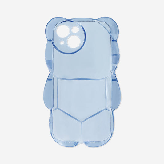 Blue bear phone cover - Fits iPhone 15