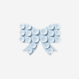 Porta smartphone con fiocco blu e ventose