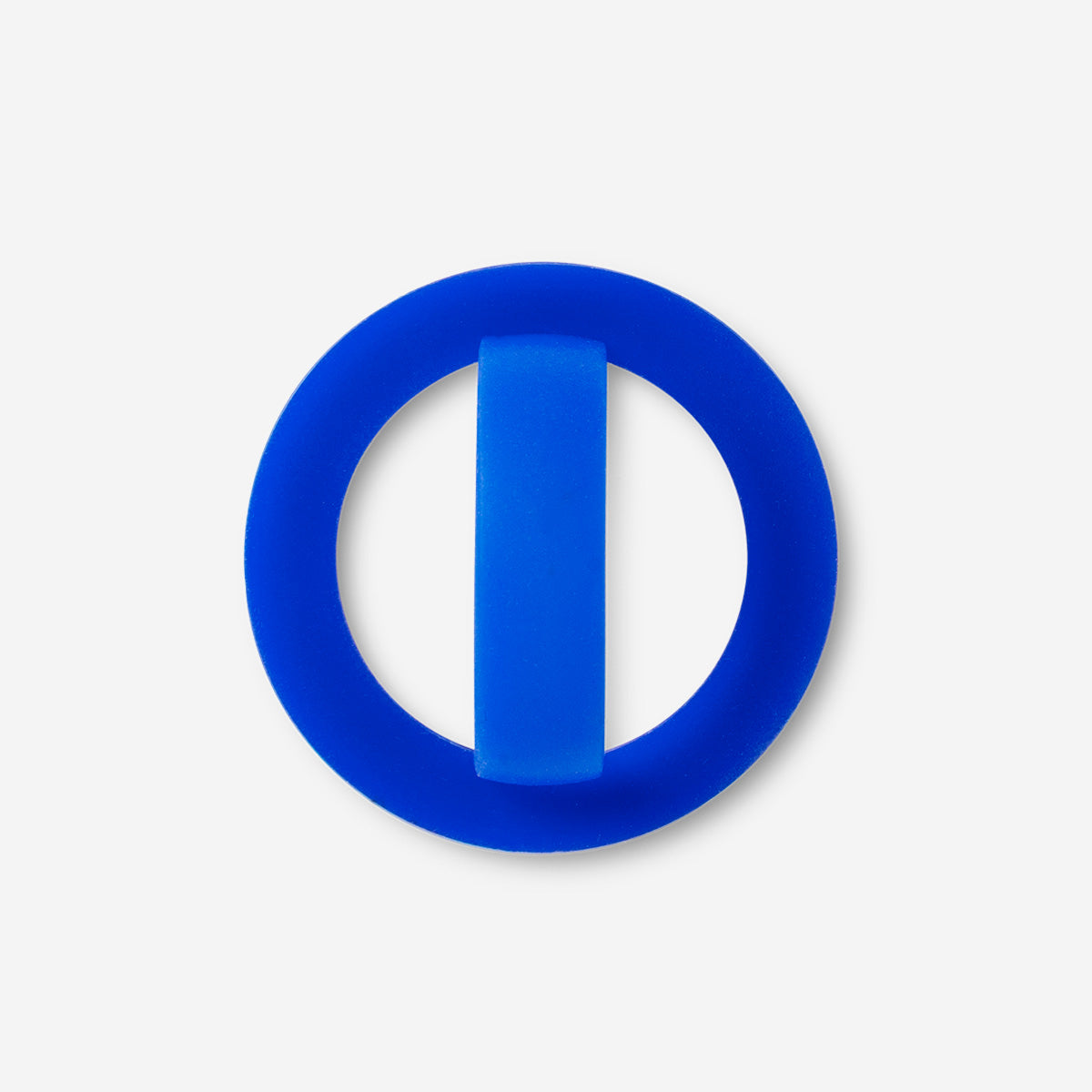 Blue smartphone grip