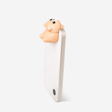 Decorazioni per smartphone e laptop con orso marrone