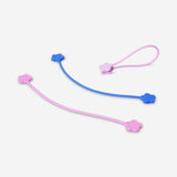 Organizzatori di cavi floreali - 3 pz