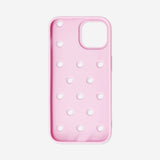 Pink customisable cover - Fits iPhone 15