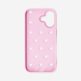 Pink customisable cover - Fits iPhone 16