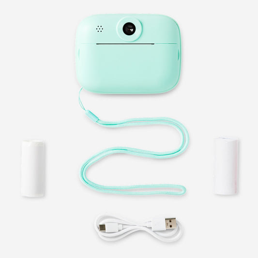 Afdrukcamera voor directe zwart-witfoto's