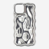 Silver cover for Iphone 15 Media Flying Tiger Copenhagen 