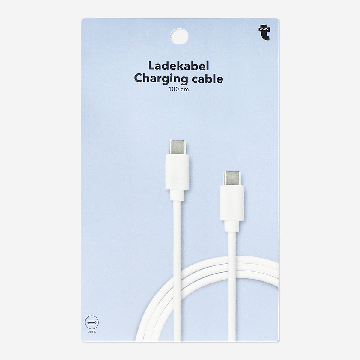 USB-C charging cable - 100 cm Media Flying Tiger Copenhagen 