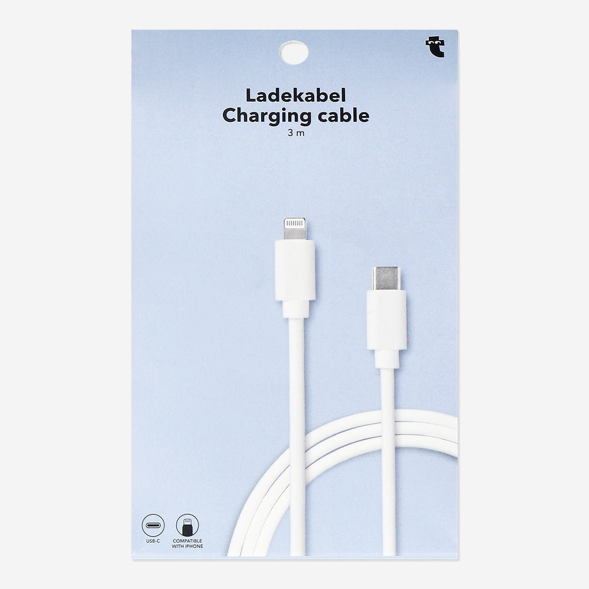 USB-C charging cable - 300 cm Media Flying Tiger Copenhagen 
