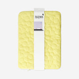 Yellow quilted laptop sleeve - 15 inch
