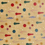 1000 cm craft wrapping paper - Ornaments and candy canes Office Flying Tiger Copenhagen 