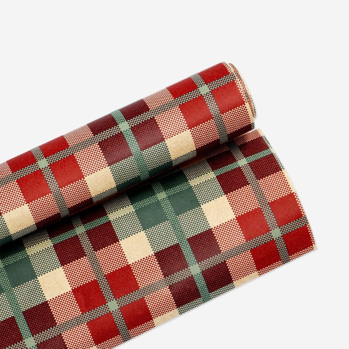 400 cm craft wrapping paper from Flying Tiger Copenhagen with checkered pattern, ideal for gift wrapping and craft projects.