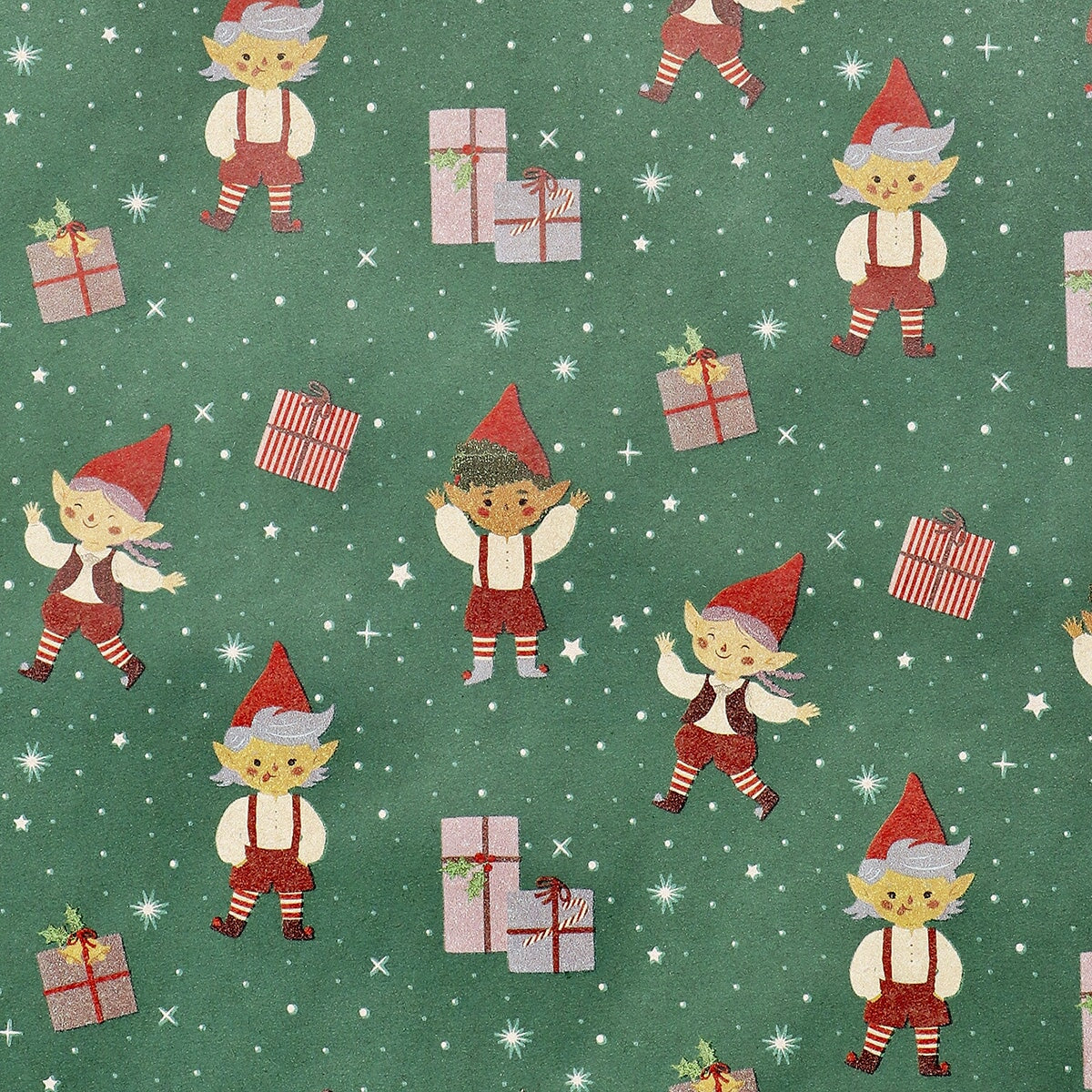 400 cm craft wrapping paper - Elf print Office Flying Tiger Copenhagen 