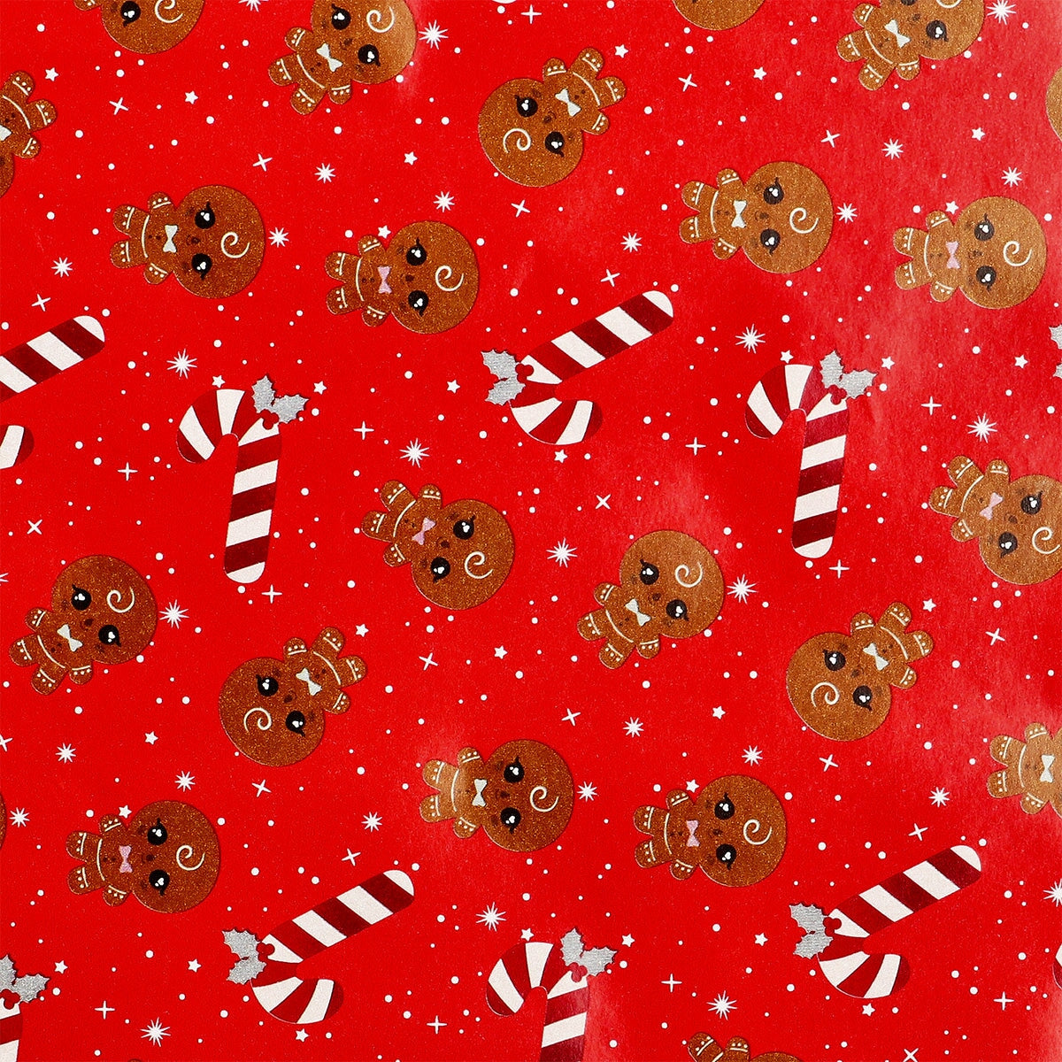 400 cm craft wrapping paper - Gingerbread men Office Flying Tiger Copenhagen 
