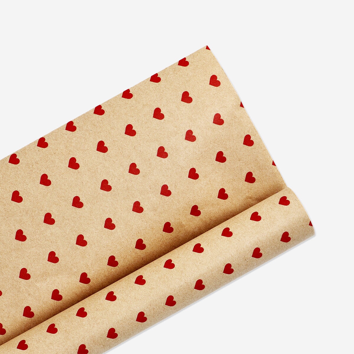 400 cm craft wrapping paper - Small red hearts Office Flying Tiger Copenhagen 