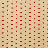 400 cm craft wrapping paper - Small red hearts Office Flying Tiger Copenhagen 