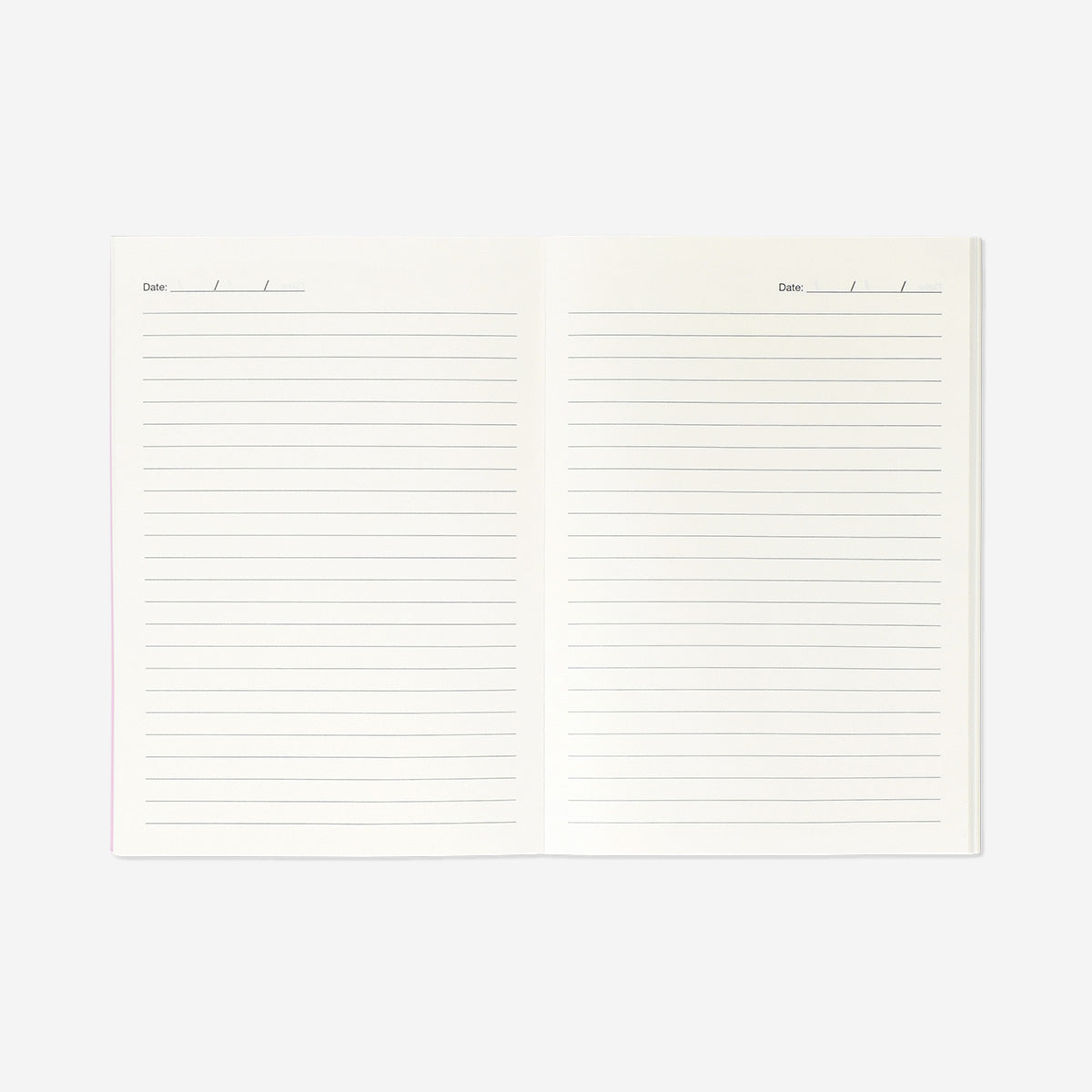 A5 hydrangea notebook