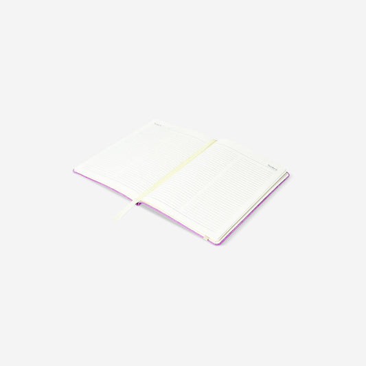 A5 Purple weekly diary 2026 - English