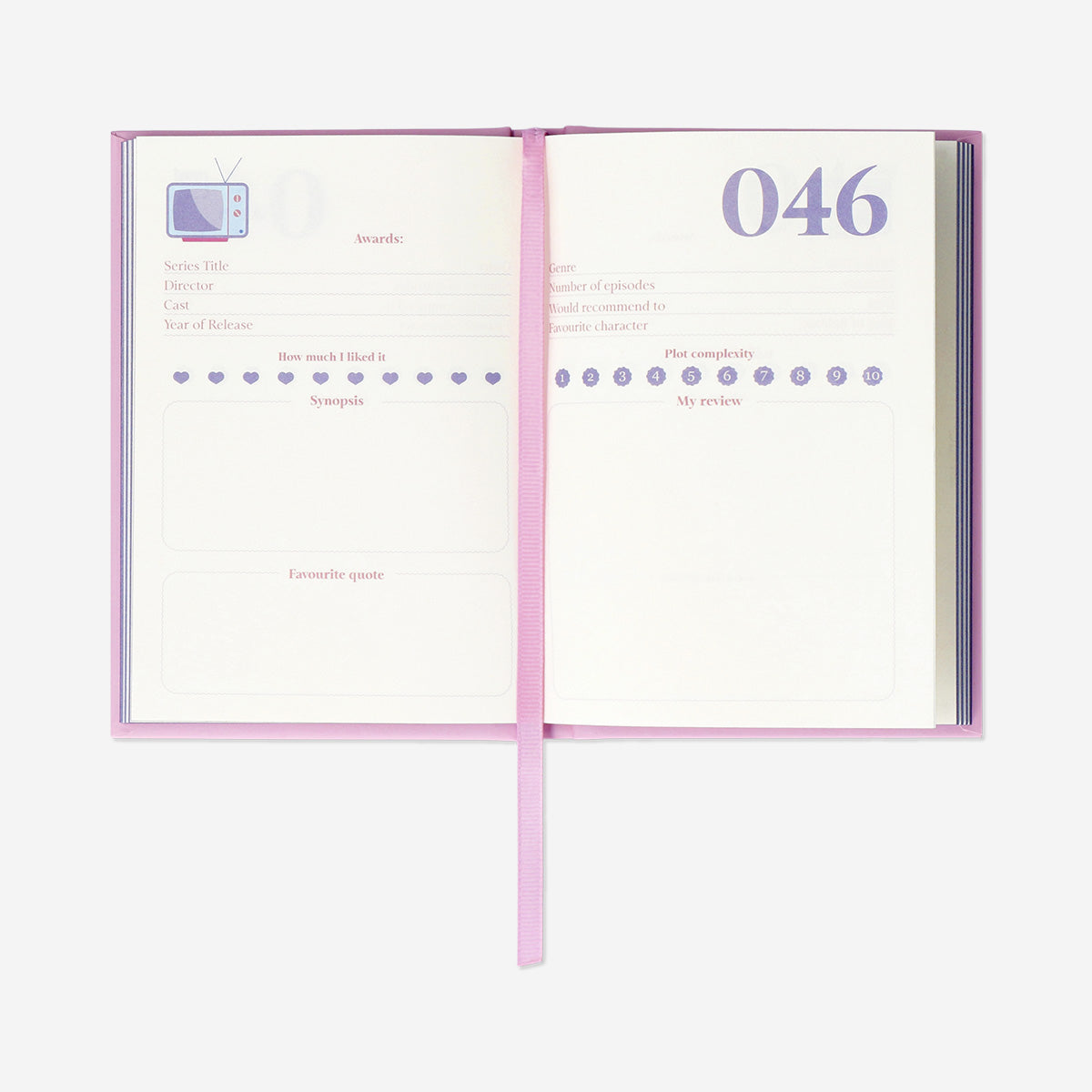 A6 TV series journal - Flying Tiger Copenhagen