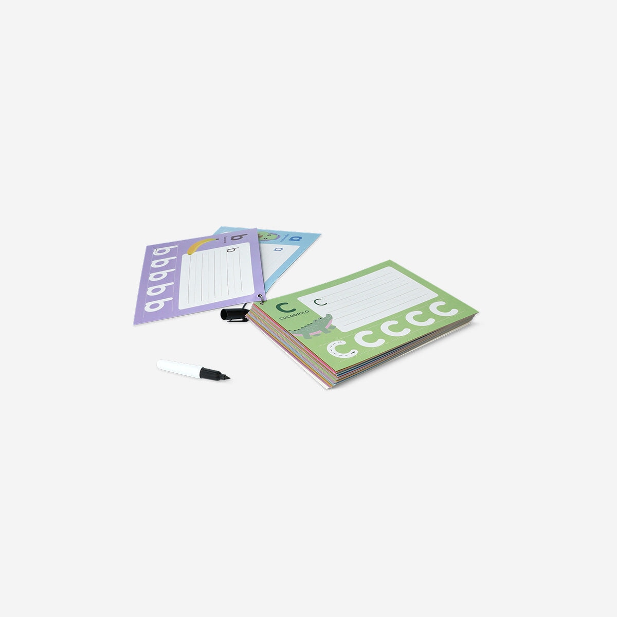 Alphabet cards with marker - Spanish Office Flying Tiger Copenhagen 