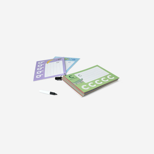 Alphabet cards with marker - Spanish