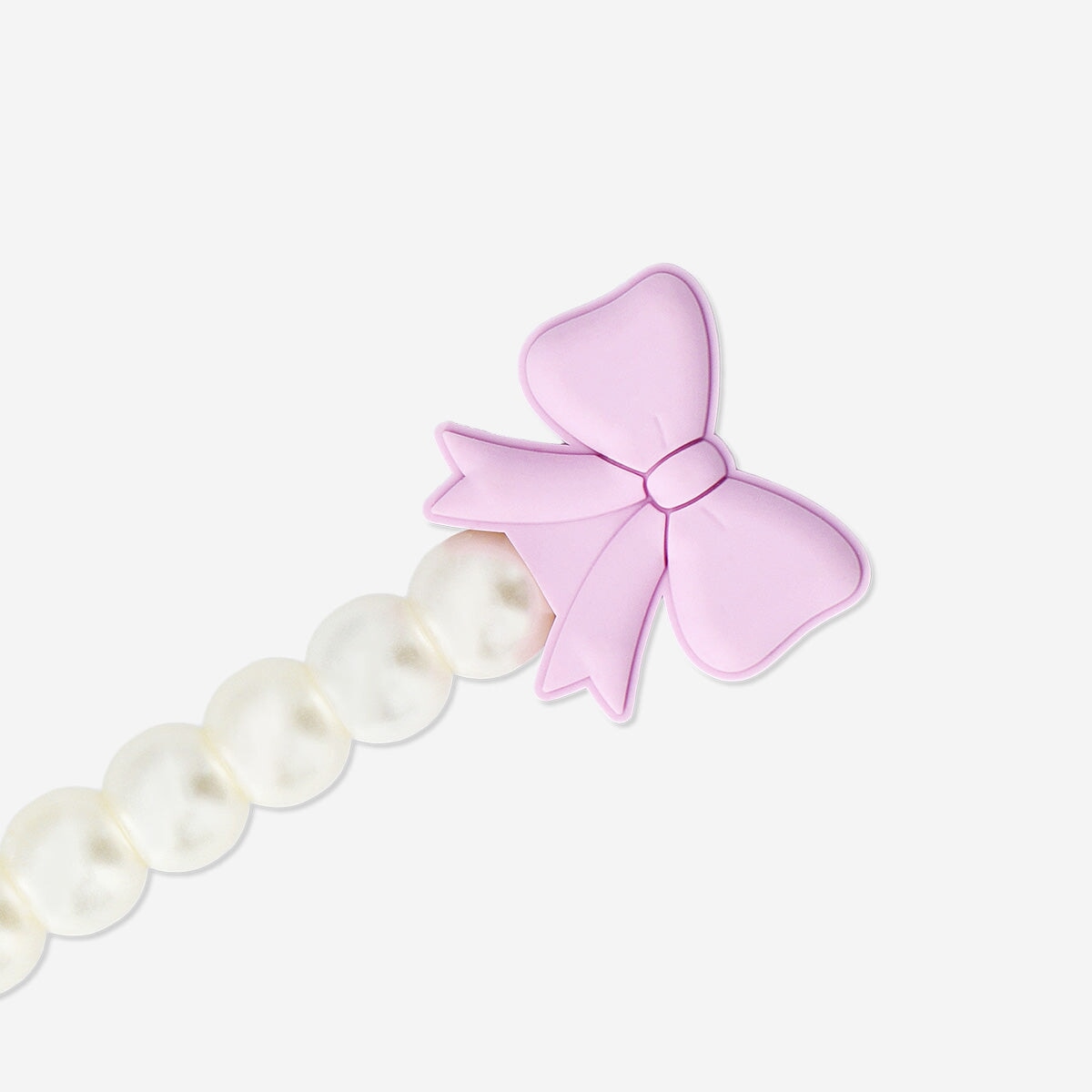 Ballpoint pen with bow and pearls - Black ink Office Flying Tiger Copenhagen 