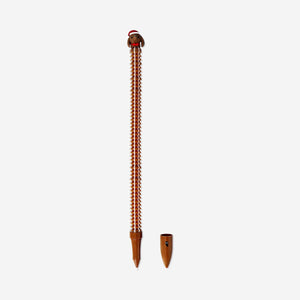 Flying Tiger Copenhagen office ballpoint pen featuring a cute sausage dog design, perfect for writing and office use.