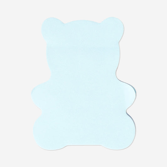 Notes autocollantes en forme d'ours