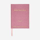 Bedtime diary with linen cover - English Office Flying Tiger Copenhagen 