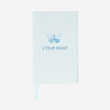 Agenda bleu de cinq ans