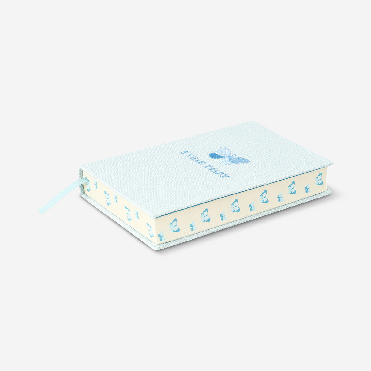 Agenda bleu de cinq ans