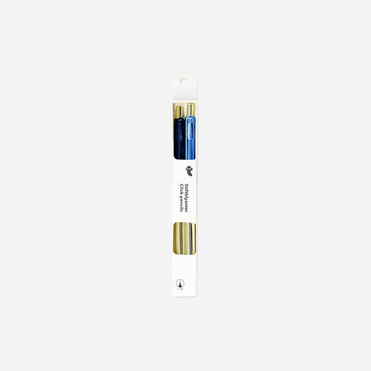 Blue propelling pencils - 3 pcs