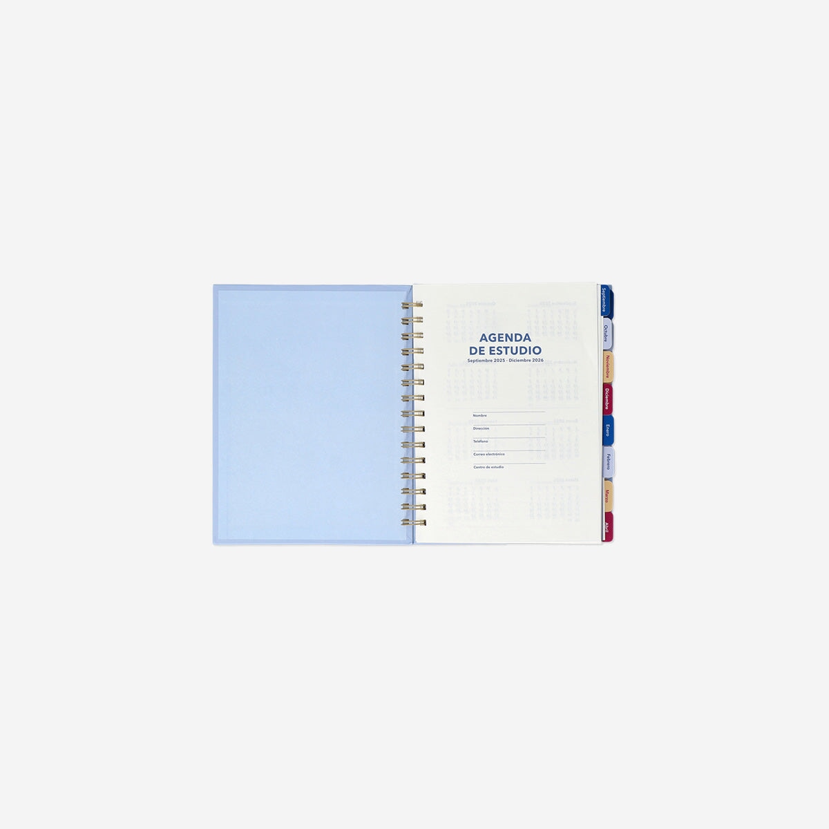 Blue study planner - Spanish Office Flying Tiger Copenhagen 