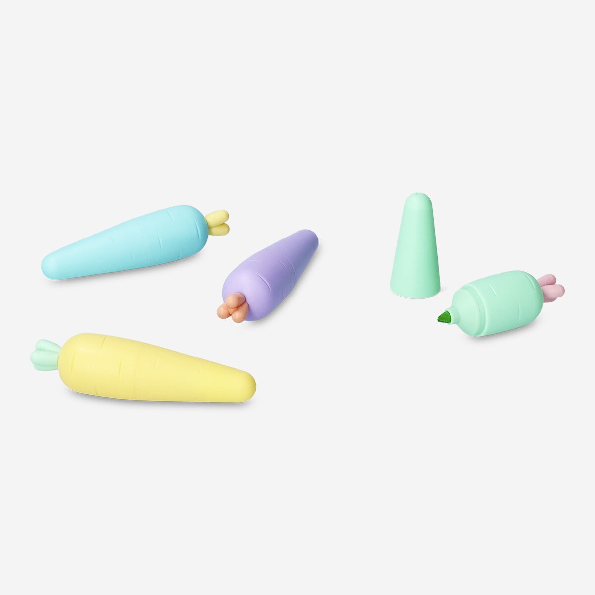 Highlighters. 4 pcs Office Flying Tiger Copenhagen 