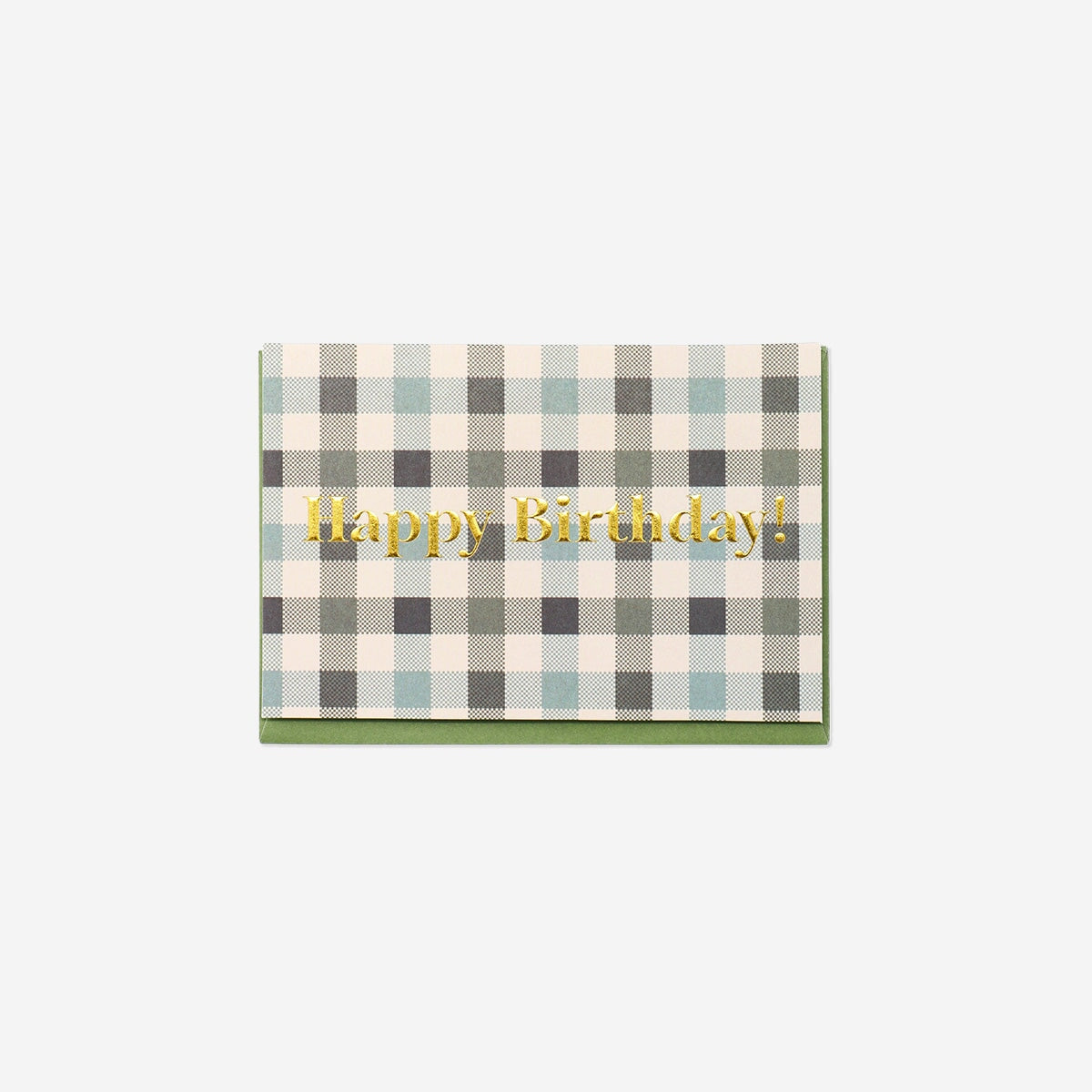 Checkered birthday card office Flying Tiger Copenhagen 