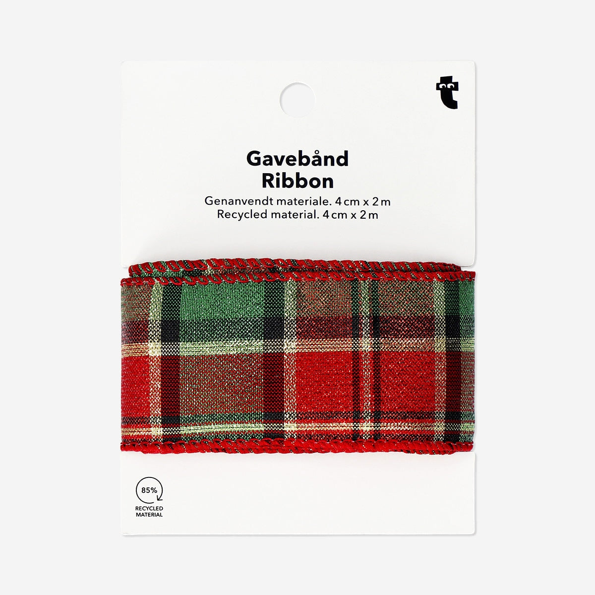 Checkered ribbon - 2 m Office Flying Tiger Copenhagen 