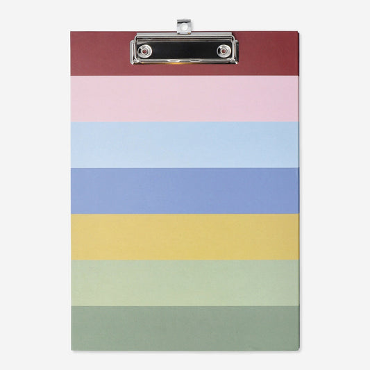 Portapapeles. Con blocs de papel.