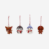 Cute Christmas characters gift tags - 4 pcs Office Flying Tiger Copenhagen 