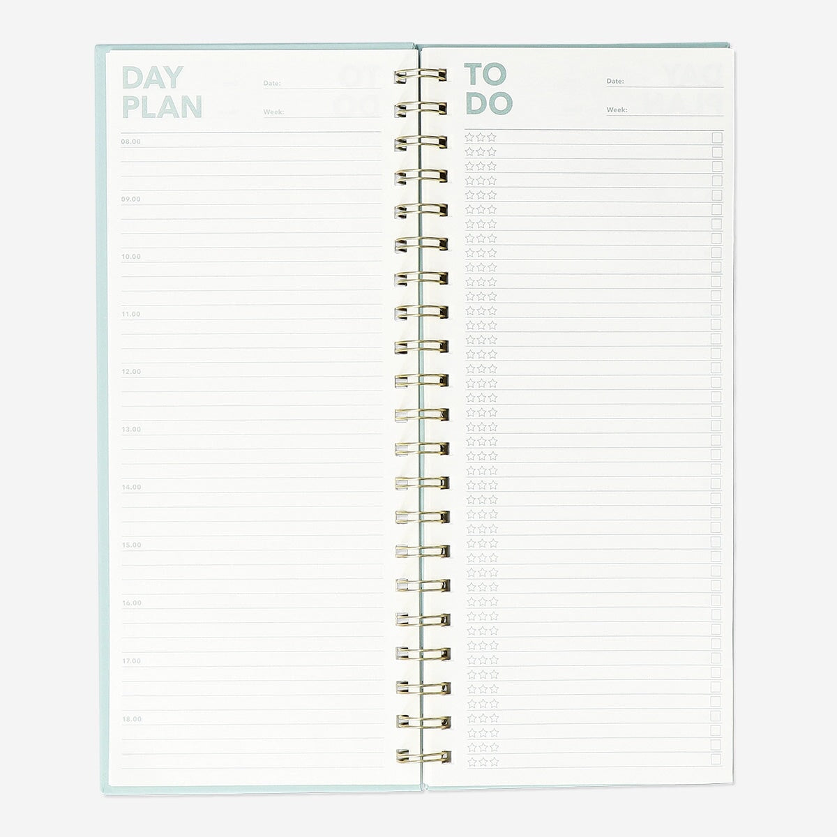 Flying Tiger Copenhagen office daily planner pad with lined pages for organizing daily tasks and schedules.