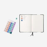 Flying Tiger Copenhagen Office Daily Stickers 365 Days set with colorful, themed stickers for organizing and decorating daily planner pages