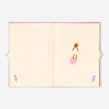 Office diary with lock by Flying Tiger Copenhagen, featuring a compact design and secure locking mechanism for personal notes.