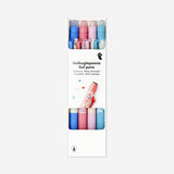Erasable gel pens with stamps - 4 pcs