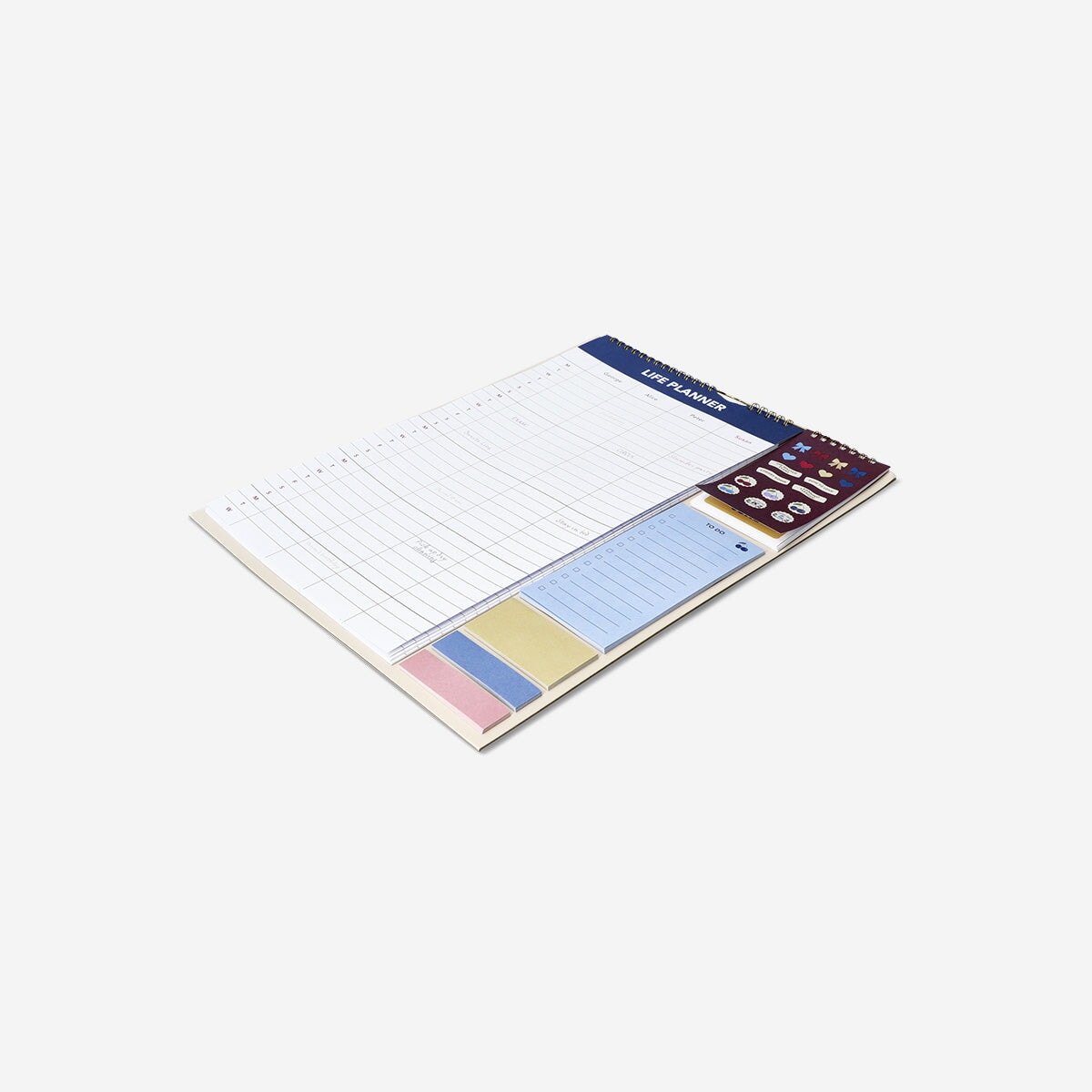 Family planner with stickers Office Flying Tiger Copenhagen 